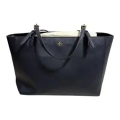 【TORY BURCH】トリーバーチ レザー トートバッグ ネイビー