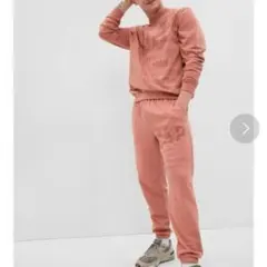 GAP ピンク スウェットシャツ パンツ セット
