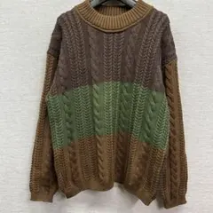 ケーブルニット ニット