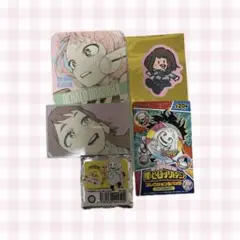 麗日お茶子 まとめ売り コースター 缶バッジ メモコレ 原画展 ヒロアカ