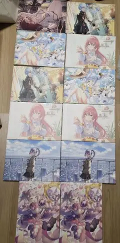 ホロライブ×郵便局 七福神 クリアファイル 全種セット - メルカリ