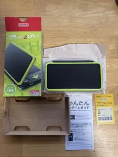 New Nintendo 2DS LL 本体 ブラック/グリーン