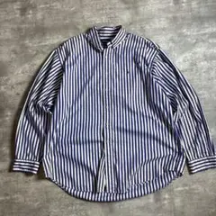 ラルフローレン TILDEN ストライプ BDシャツ XL 紺白 送料無料