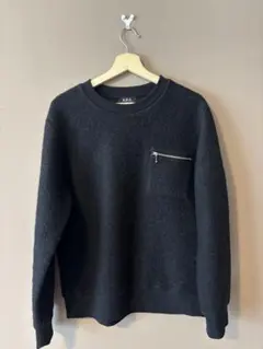 A.P.C. プレーンウールフェルトスウェット トレーナー　M
