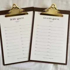 芳名帳 ゲストブック 受付 結婚式