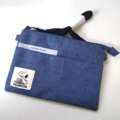 PEANUTS スヌーピー ショルダーポーチ ネイビー