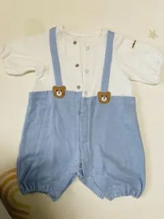 ホットビスケッツのロンパース 50-60cm