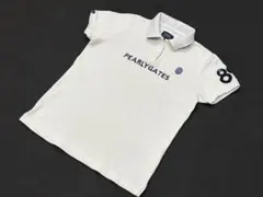 PEARLY GATES レディースゴルフ ポロシャツ ホワイト0サイズ
