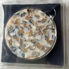 Francfranc コンパクトミラー ポーチ付き マルチ