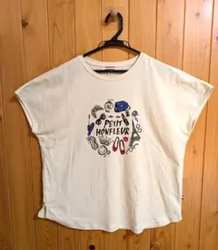 【新品・未使用】プチオンフルール 冷感プリントTシャツ パリのサムネイル