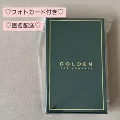 防弾少年団(BTS) - らら　グク GOLDEN ネックレス 展示会 トレカ付き 未開封 ジョングク GOLDEN 韓国展示会 限定 ネックレス（トレカ付
