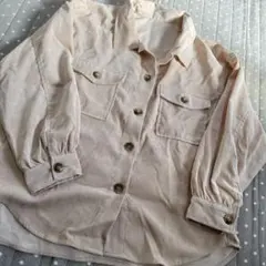 コーデュロイシャツ