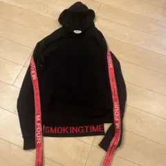 UNION3 SMOKINGTIME MFOUR パーカー　Ｌ ストリート　黒