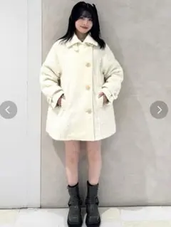jouetie ジュエティ Aラインミドルコート ウールコート アウターのサムネイル