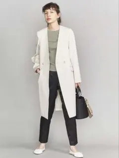 BEAUTY＆YOUTH ノーカラーコート