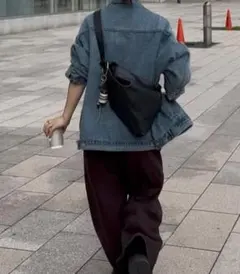 値下げ！2way　レザーショルダーバッグ