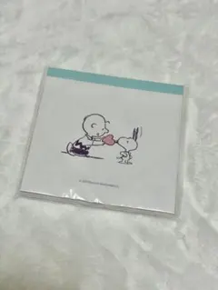 スヌーピー メモ帳 PEANUTS 新品 未使用