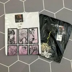 2XL ユニクロ　鬼滅の刃　tシャツ 柱　善逸