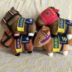 競馬ぬいぐるみ【アグネスタキオン、サクラローレル２頭セット】 2025年最新】サクラローレル ぬいぐるみの人気アイテム - メルカリ
