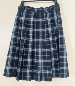 Dressage プリーツスカート 150サイズ 黒と青チェック