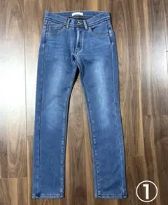 BACK NUMBER 裏シャギー　ストレッチ　デニム