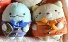 すみっコぐらし　てのりぬいぐるみ　とかげ　ねこ　ジュエリーケース