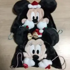 ミッキーミニークリスマスファンキャップ新品、未使用