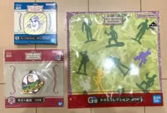 トイストーリー 一番くじ 小皿、ラバーキーホルダー、タオル3点セット