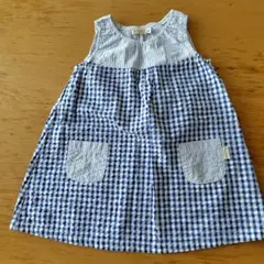 Piancheri ノースリーブ ワンピース 100cm チェックのサムネイル