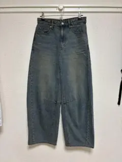 ✿ GU バレルレッグジーンズ S ✿