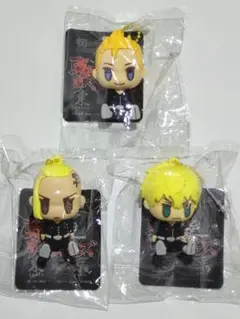 東京リベンジャーズ　お座りラバーマスコット　３個セット