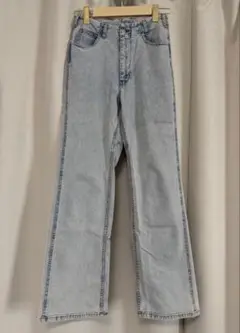andmary Heart hip denim