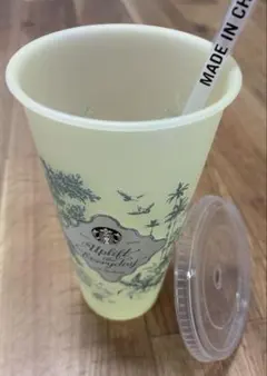 スタバ ミステリーカラーチェンジングリユーザブルコールドカップ イエロー