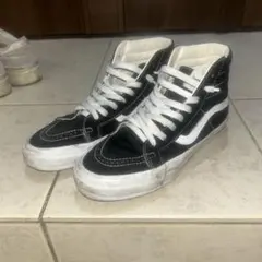 Vans ハイカットスニーカー ブラック/ホワイト