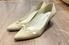 Kate Spade ハートモチーフ オープントゥパンプス - メルカリ