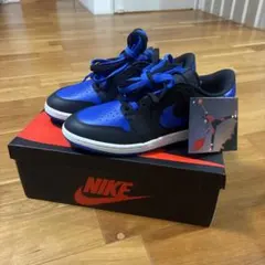 Nike Air Jordan 1 Low ブラック/ブルー