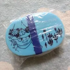 【906】ムーミン スナフキン ランチボックス 弁当箱 ブルー 水色
