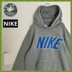 NIKE 刺繍 ビッグロゴ 裏起毛 ナイキ スウェット フーディー フード