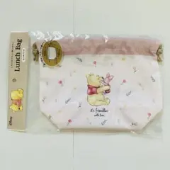 くまのプーさん　ランチ巾着　　ランチバッグ　巾着袋　プーさん　ディズニー　新品