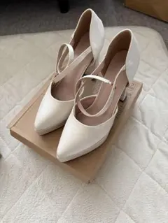 ブライダルシューズ25cm ヒール12cm