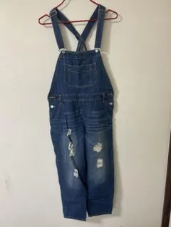 レディース　オーバーオール　サロペット　オールインワン　Mサイズ　ファッション