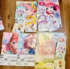 こ*ん様 五等分の花嫁 一番くじ　セット売り　一花　ニ乃　三玖　四葉　五月