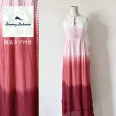 新品タグ付/定価32.780円 トミーバハマ 漬け染 ワンピース リゾートのサムネイル