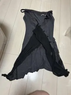ブラック カーディガン森ガール古着フェアリーグランジ