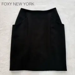 美品✨フォクシー ニューヨーク パリシックミニ タイトスカート 黒 綺麗め M