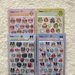 正規品 】 たまごっち ボンボンドロップシール　４種セット