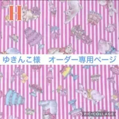 ゆきんこ様　オーダー専用ページ