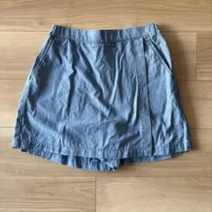 UNIQLO ユニクロ　デニム　キュロット　スカート　160