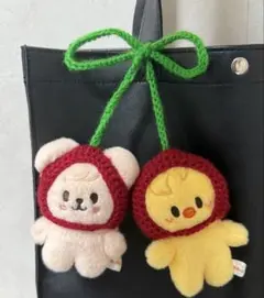 skzoo 10cm ぬい さくらんぼ ボンネット パピーム ポガリ