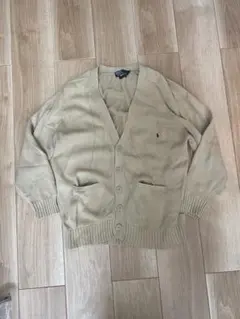 Polo by Ralph Lauren コットンカーディガン ベージュ Lのサムネイル